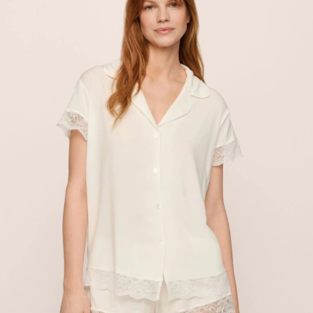 Eberjey Malou TENCEL™ Modal Shortie Short PJ Set (Sz. M)